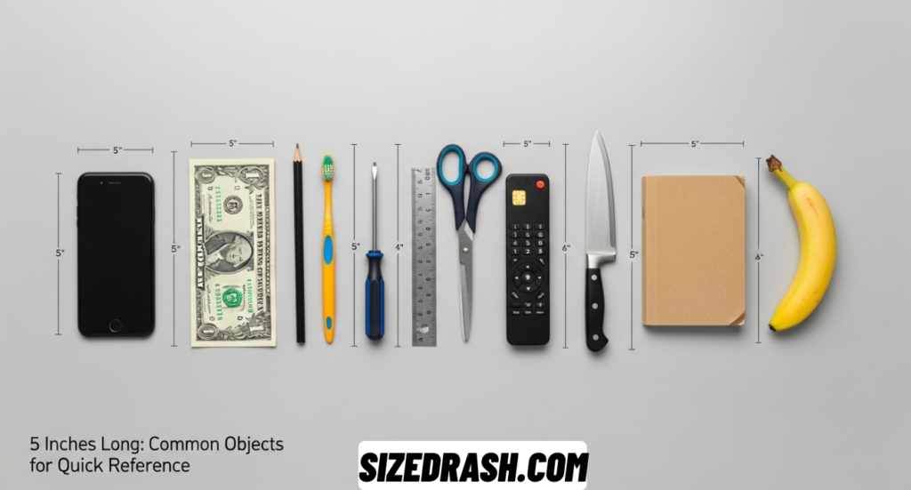 5 Inches Long: Common Things and Household Objects You Can Use as a Quick Reference