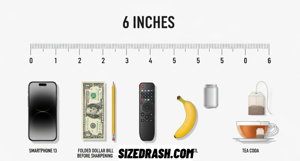 How Long Is 6 Inches Compared to an Object? Easy Size Comparisons Using Everyday Objects