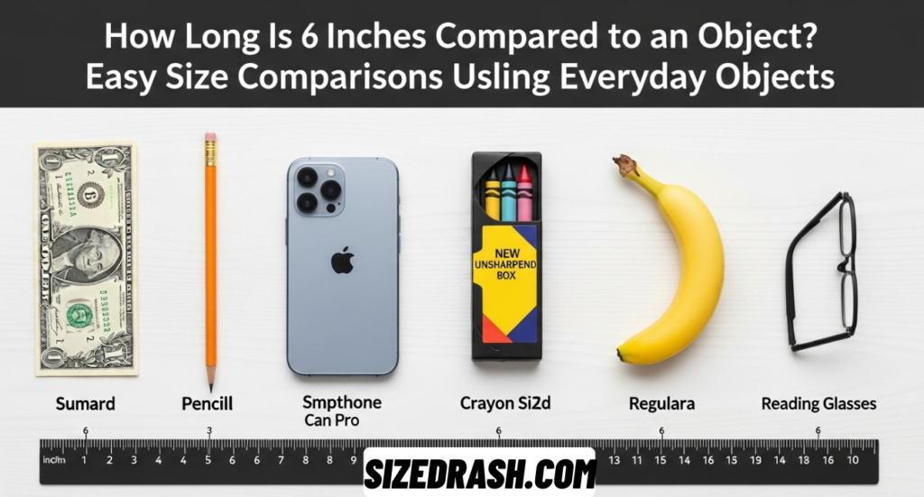 How Long Is 6 Inches Compared to an Object? Easy Size Comparisons Using Everyday Objects