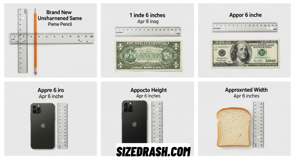 How Long Is 6 Inches Compared to an Object? Easy Size Comparisons Using Everyday Objects
