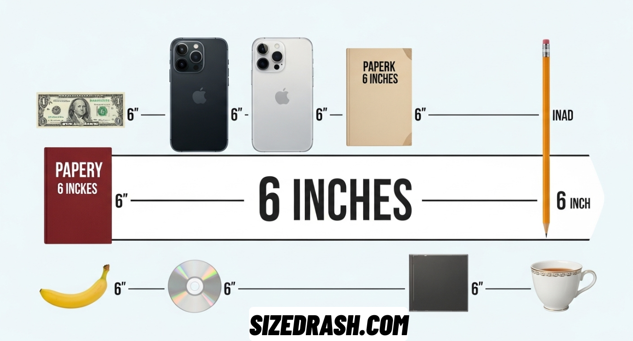 How Long Is 6 Inches Compared to an Object? Easy Size Comparisons Using Everyday Objects