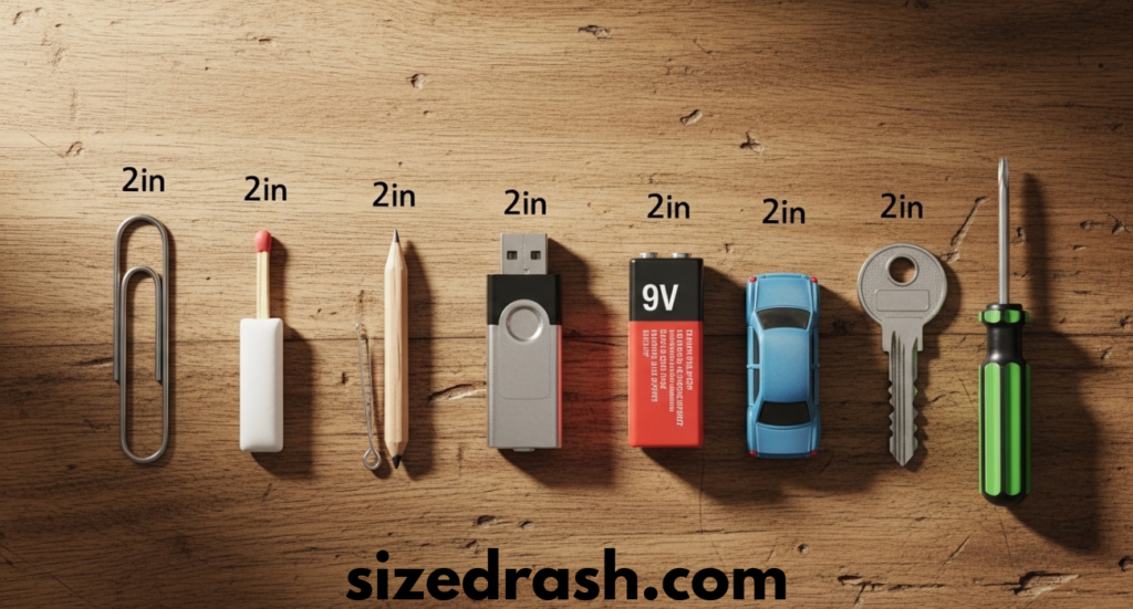 2 Inches Long: Everyday Items to Visualize 2 Inches