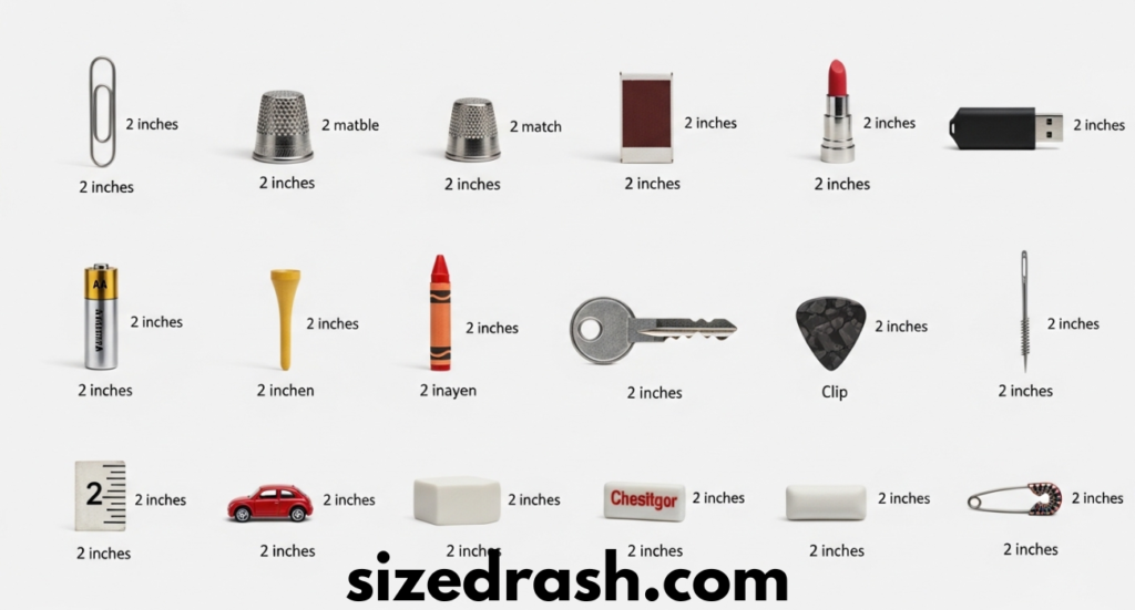 2 Inches Long: Everyday Items to Visualize 2 Inches