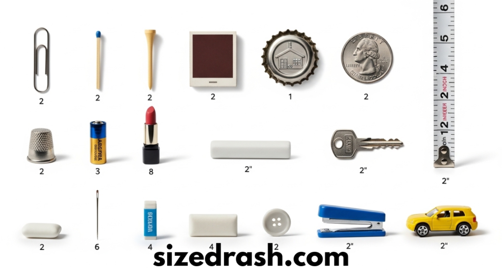 2 Inches Long: Everyday Items to Visualize 2 Inches