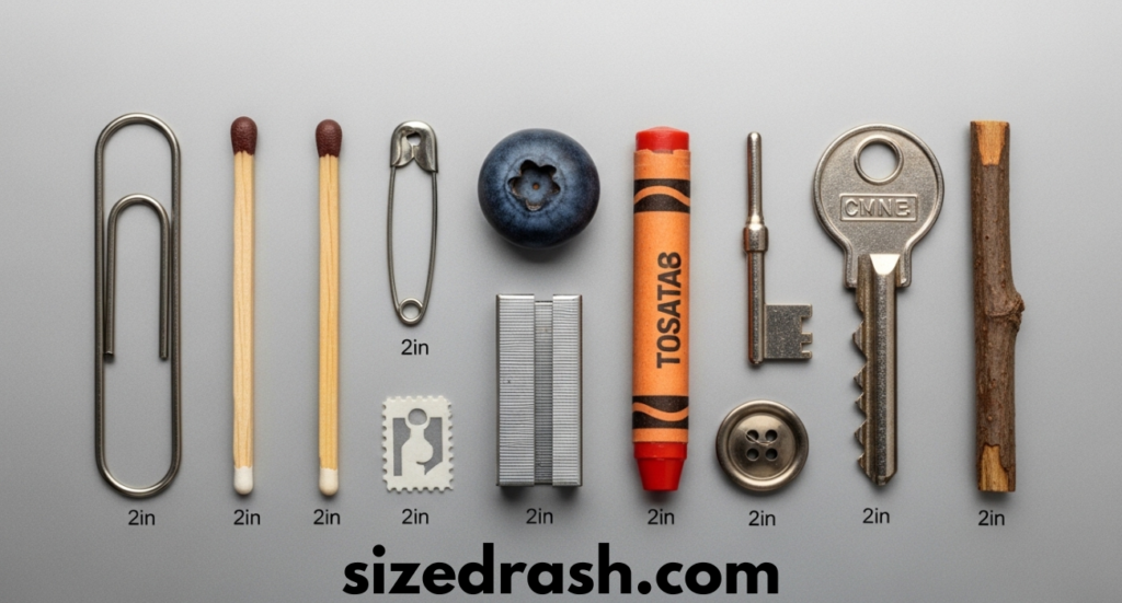 2 Inches Long: Everyday Items to Visualize 2 Inches