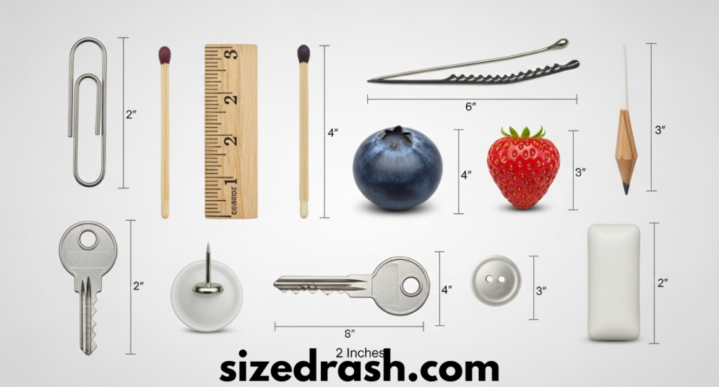 2 Inches Long: Everyday Items to Visualize 2 Inches
