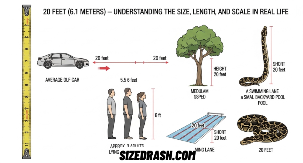 20 Feet – Understanding the Size, Length, and Scale in Real Life