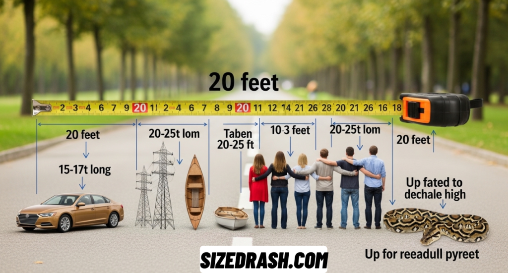 20 Feet – Understanding the Size, Length, and Scale in Real Life