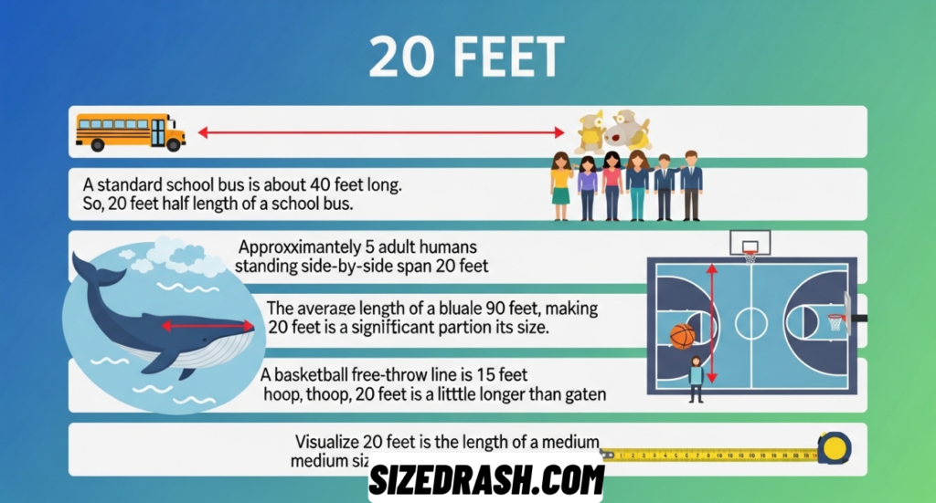 20 Feet – Understanding the Size, Length, and Scale in Real Life