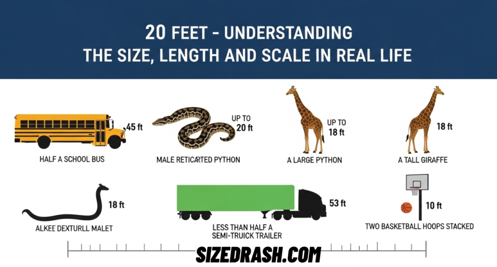20 Feet – Understanding the Size, Length, and Scale in Real Life