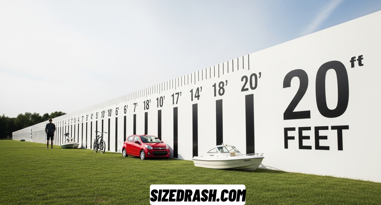 20 Feet – Understanding the Size, Length, and Scale in Real Life