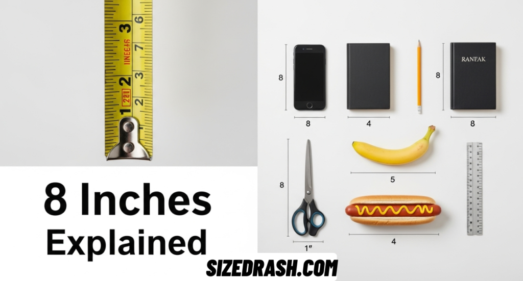 8 Inches Explained: How Long It Is and Items That Are 8 Inches Long in Everyday Life