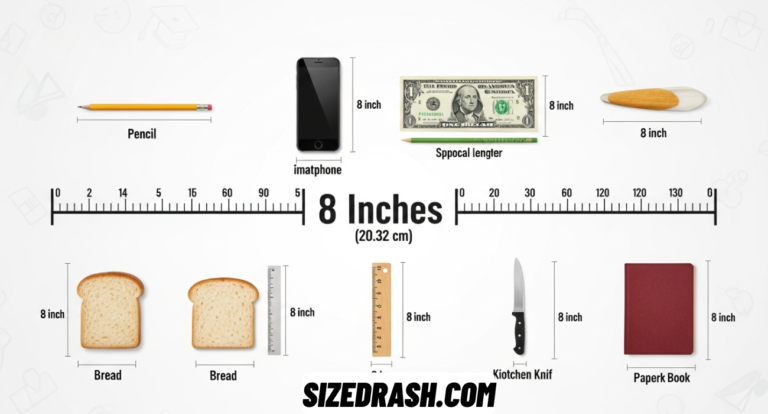 8 Inches Explained: How Long It Is and Items That Are 8 Inches Long in Everyday Life