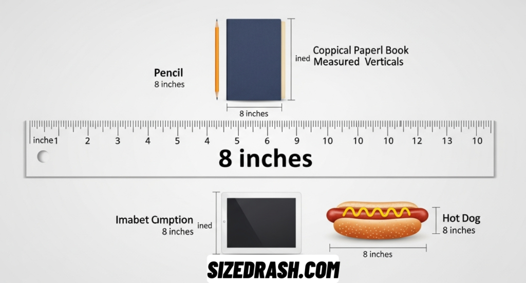 8 Inches Explained: How Long It Is and Items That Are 8 Inches Long in Everyday Life