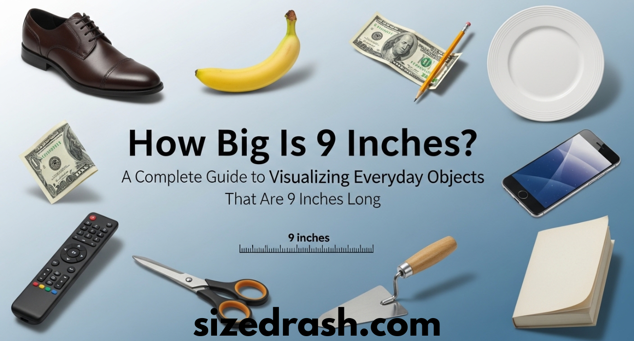 How Big Is 9 Inches? A Complete Guide to Visualizing Everyday Objects That Are 9 Inches Long