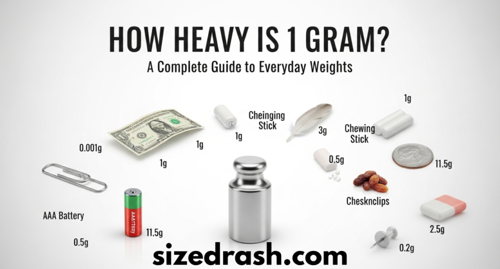 How Heavy Is 1 Gram? A Complete Guide to Everyday Weights