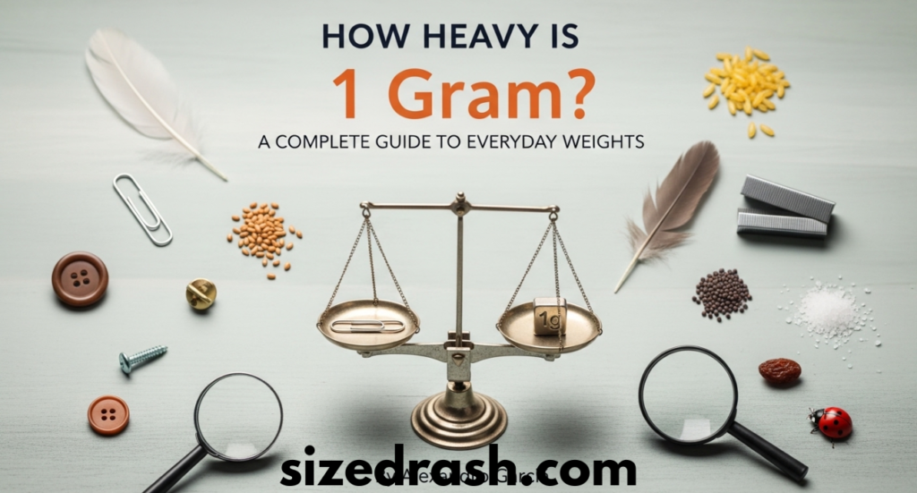 How Heavy Is 1 Gram? A Complete Guide to Everyday Weights