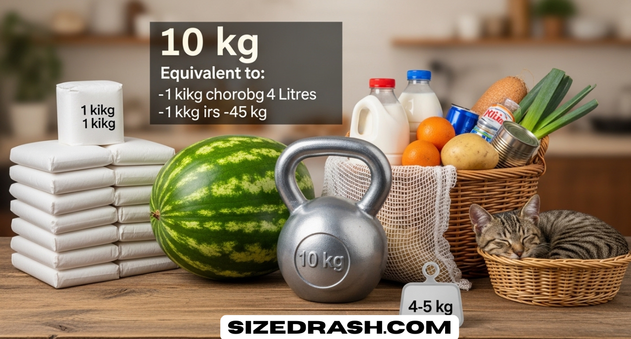 How Much is 10 Kg? Visualizing Everyday Weight in Real Life