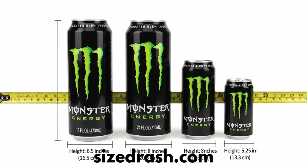 How Tall is a Monster Can: Complete Guide to Monster Can Dimensions and Sizes