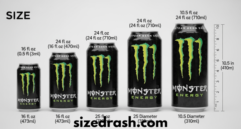 How Tall is a Monster Can: Complete Guide to Monster Can Dimensions and Sizes