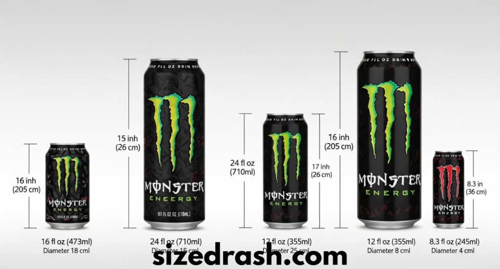How Tall is a Monster Can: Complete Guide to Monster Can Dimensions and Sizes