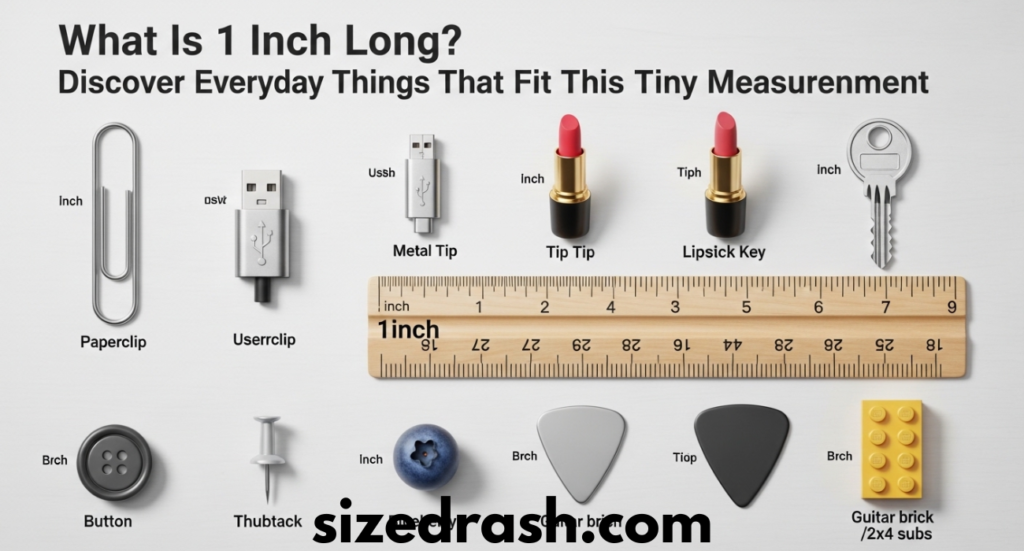 What Is 1 Inch Long? Discover Everyday Things That Fit This Tiny Measurement