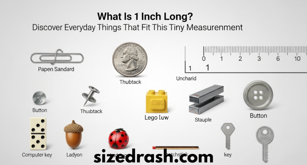 What Is 1 Inch Long? Discover Everyday Things That Fit This Tiny Measurement